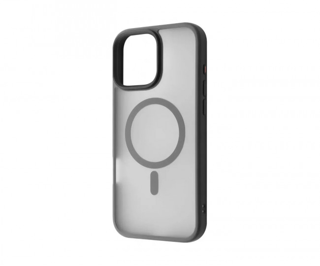 Чехол WAVE Matte Insane Case with Magnetic Ring iPhone 15 Pro Max (gray)
